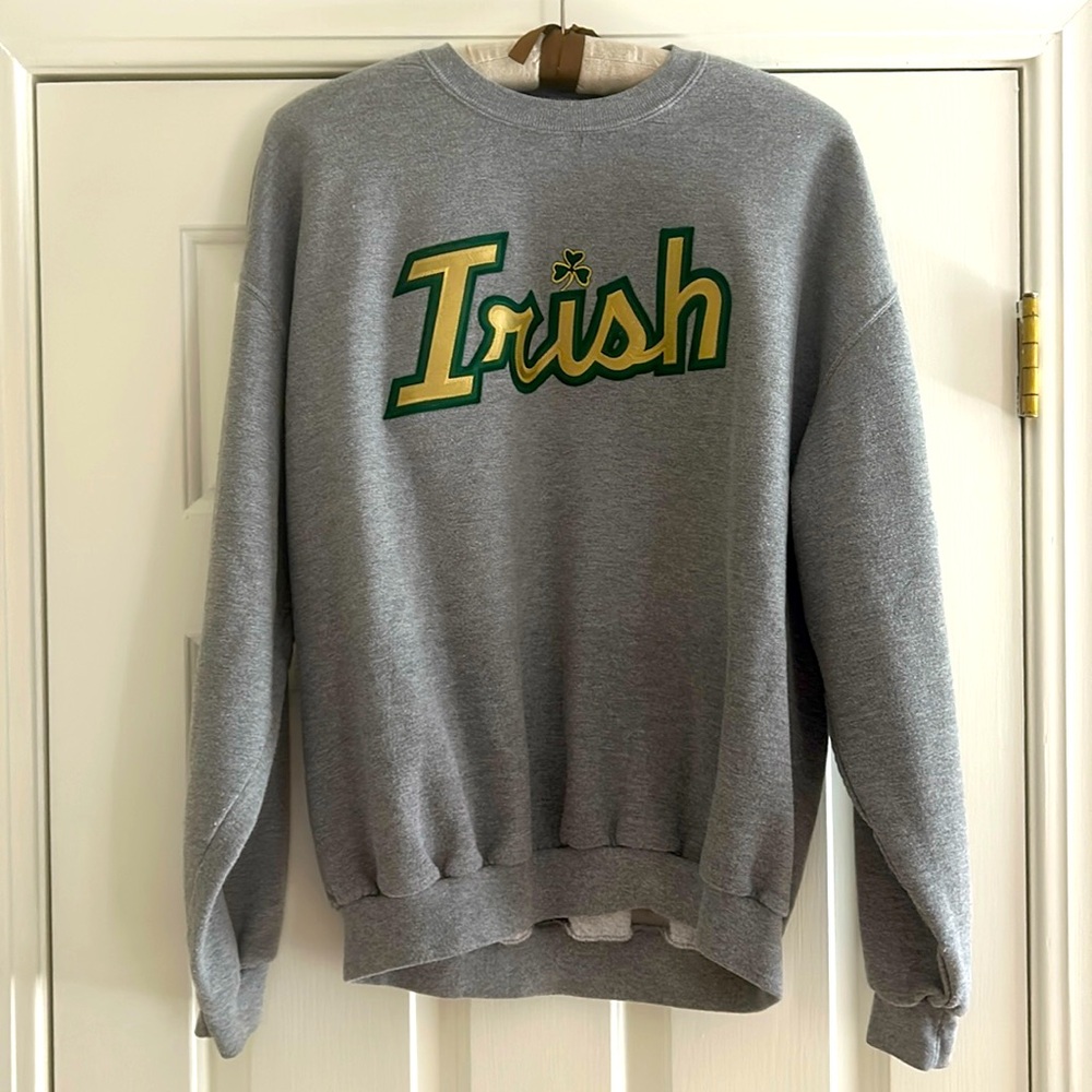 Notre Dame Fighting Irish Vintage Sewn Sweater
